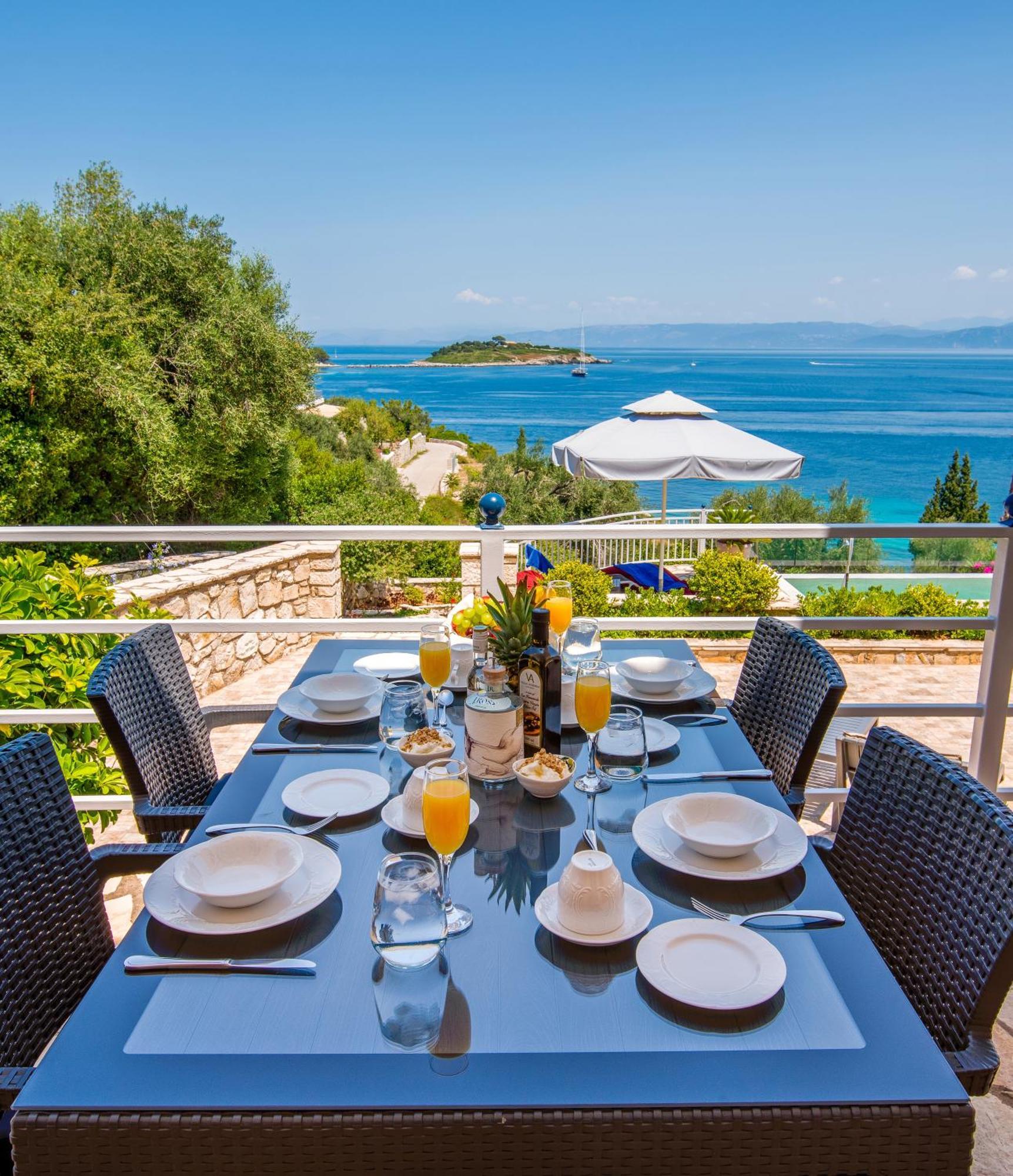 Villa Avgerini Paxos ガイオス エクステリア 写真