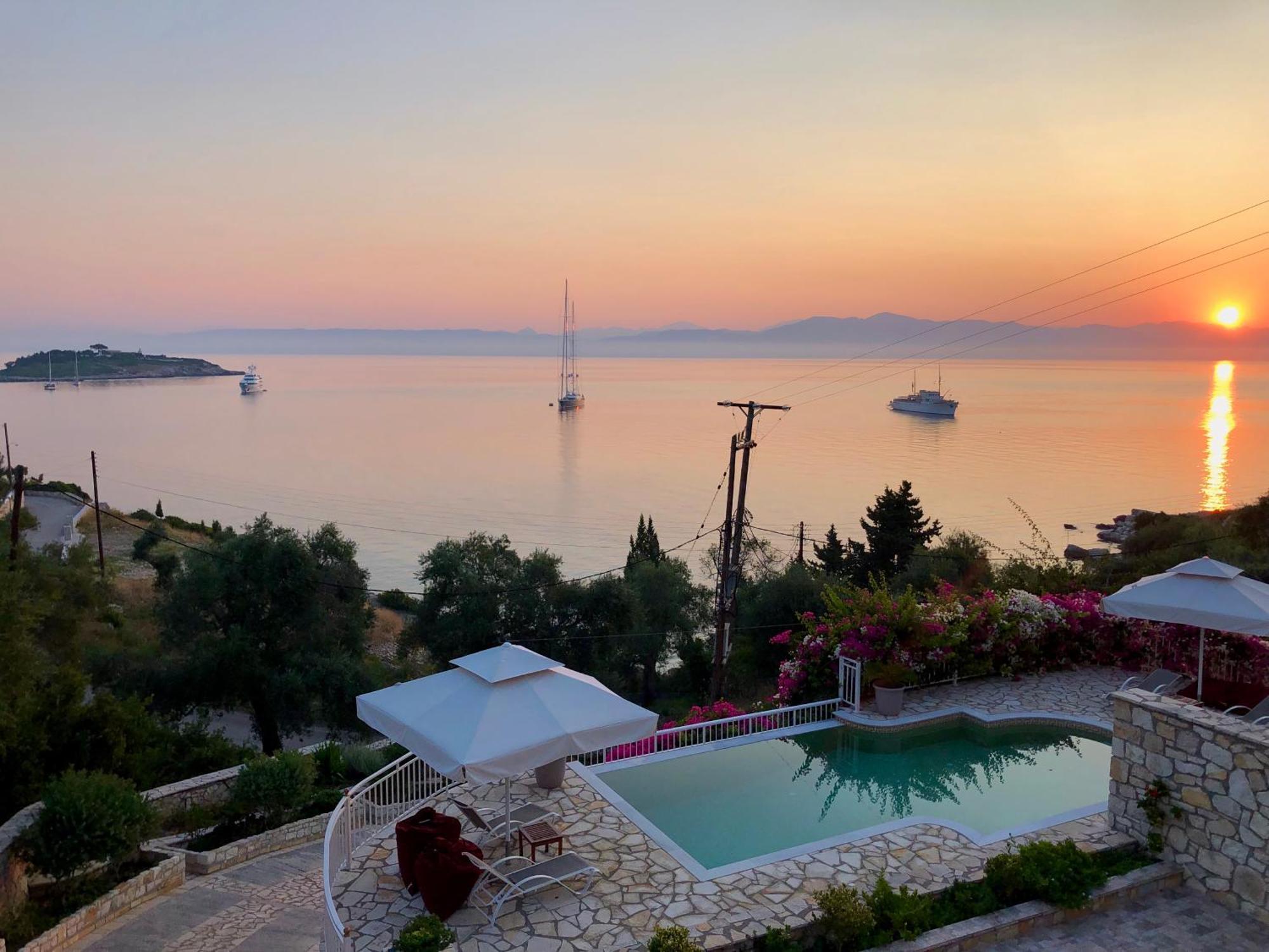 Villa Avgerini Paxos ガイオス 部屋 写真